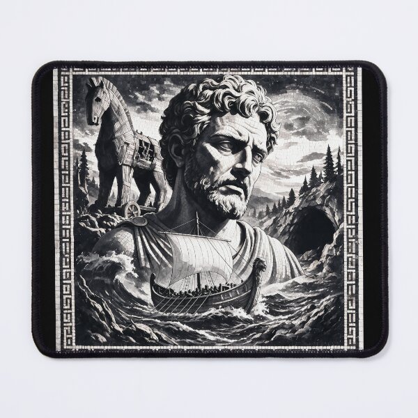Item preview, Odysseus - Homer - Greek Mythology designed and sold by SpaceArt1.