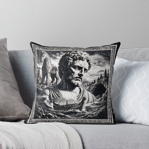 Item preview, Odysseus - Homer - Greek Mythology designed and sold by SpaceArt1.