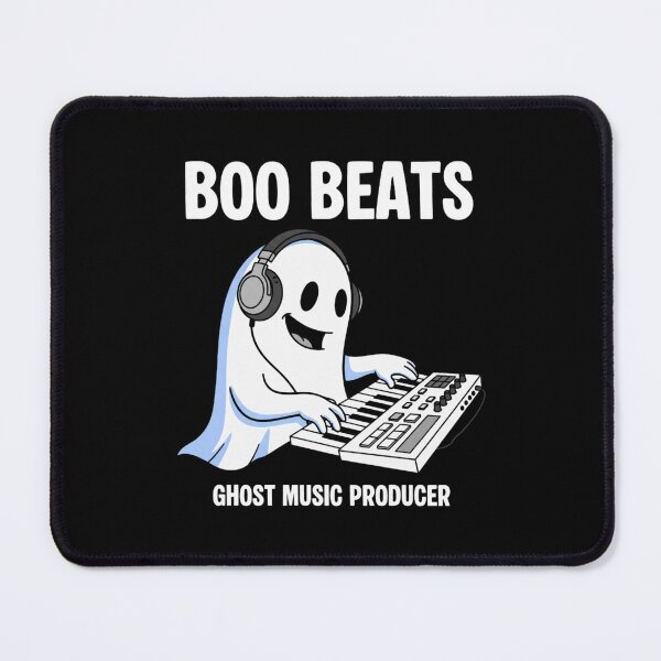 Item preview, boo beats - ghost music producer - funny halloween designed and sold by HarveySmith264.