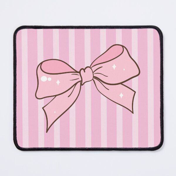 Item preview, Pink Coquette Bow Striped Illustration designed and sold by jianina-alondra.