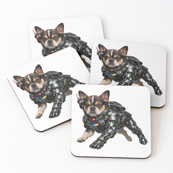 Item preview, Futuristic Cybernetic French Bulldog designed and sold by Agnisherl.