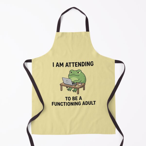 Item preview, Attempting To Be A Functioning Adult Frog designed and sold by BrownHorse90s.