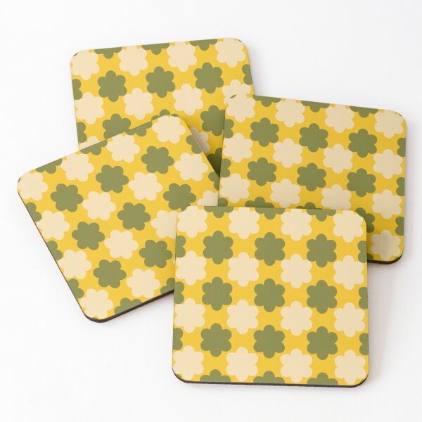 Item preview, Retro 70s Flowers No. 3 designed and sold by Riverswimmer.