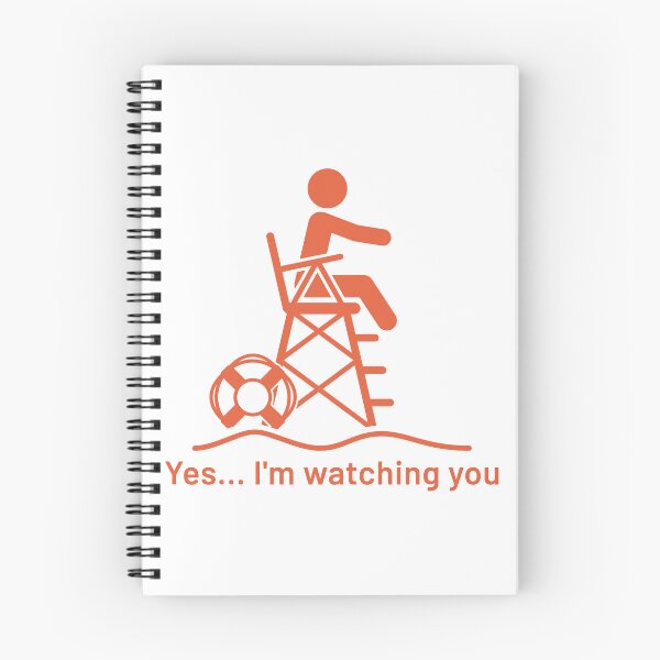 Item preview, Yes I’m Watching You Lifeguard designed and sold by MySimpleFlow.