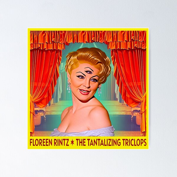 Item preview, FLOREEN RINTZ - THE THE TANTALIZING TRICLOPS. designed and sold by paulvolker.