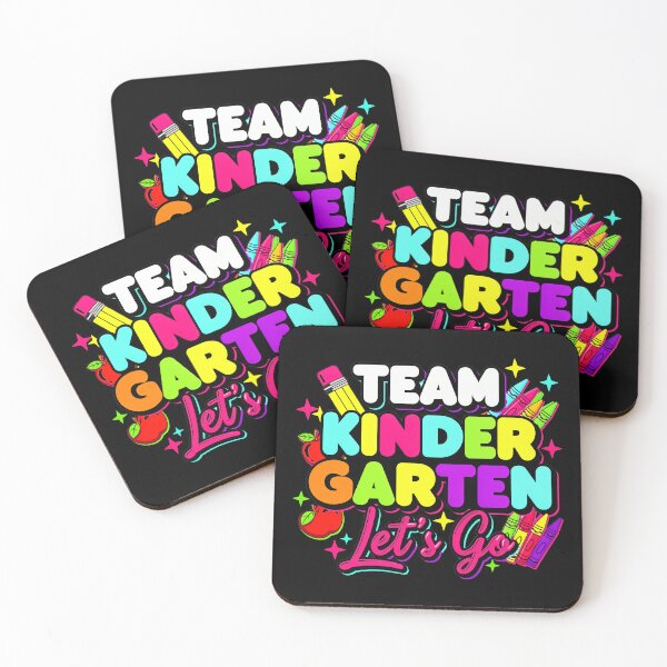 Item preview, Kindergarten Let's Go — Colorful Back To School Teacher designed and sold by Uglyandcute.