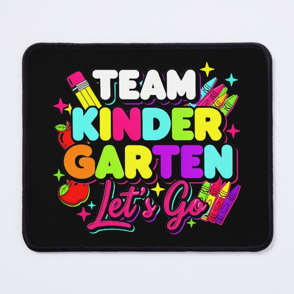 Item preview, Kindergarten Let's Go — Colorful Back To School Teacher designed and sold by Uglyandcute.