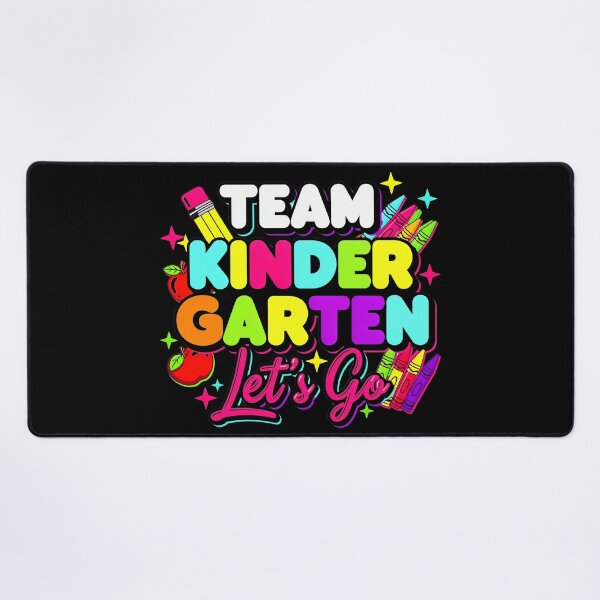 Item preview, Kindergarten Let's Go — Colorful Back To School Teacher designed and sold by Uglyandcute.