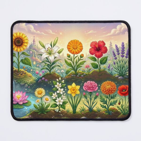 Item preview, Enchanting floral world in the evening light designed and sold by Sigtrix.