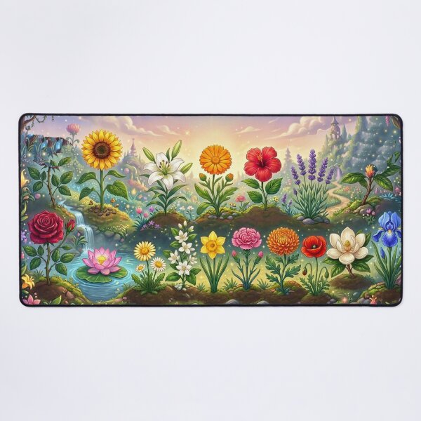 Item preview, Enchanting floral world in the evening light designed and sold by Sigtrix.