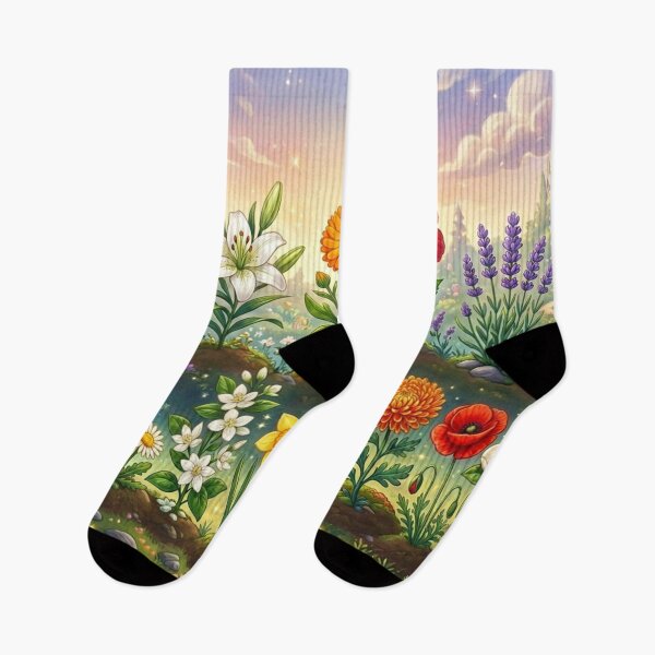 Item preview, Enchanting floral world in the evening light designed and sold by Sigtrix.