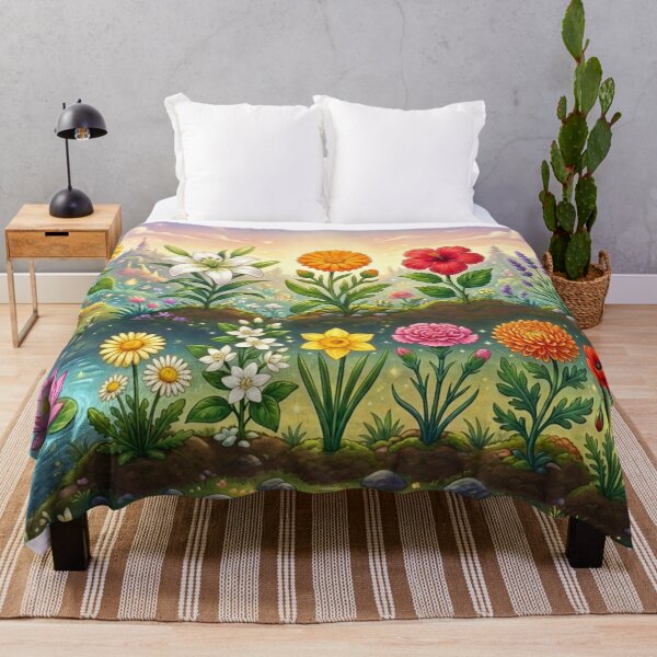 Item preview, Enchanting floral world in the evening light designed and sold by Sigtrix.