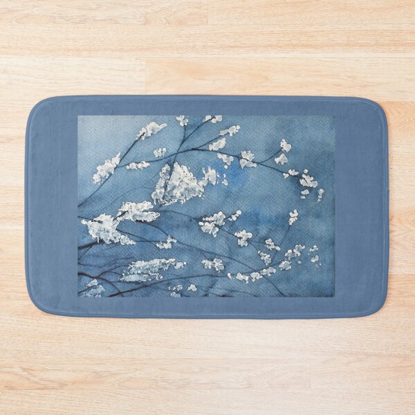 Item preview, Cherry tree blue designed and sold by TNT-Atelier.