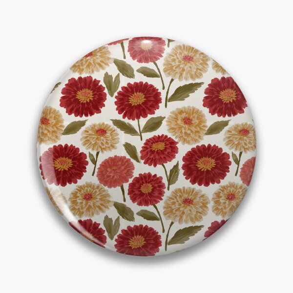 Item preview, Unique Zinnia Print  - Birth Flower Pattern - Thank You Gifts designed and sold by RoyalStarsPatts.