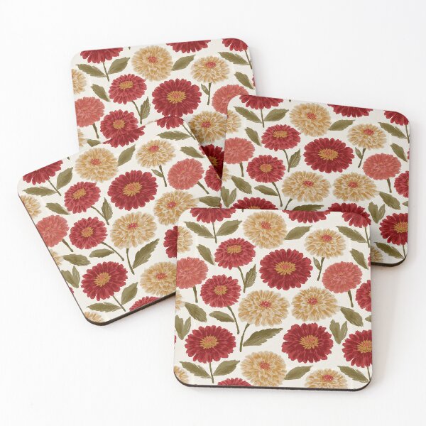 Item preview, Unique Zinnia Print  - Birth Flower Pattern - Thank You Gifts designed and sold by RoyalStarsPatts.