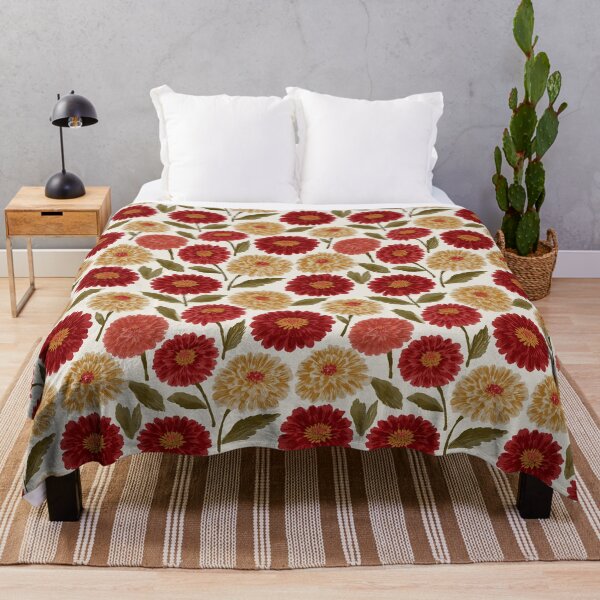 Item preview, Unique Zinnia Print  - Birth Flower Pattern - Thank You Gifts designed and sold by RoyalStarsPatts.