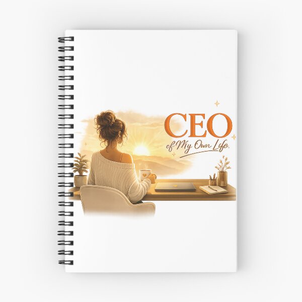 Item preview, CEO of my own life - Ambitious woman illustration designed and sold by ElleMind.