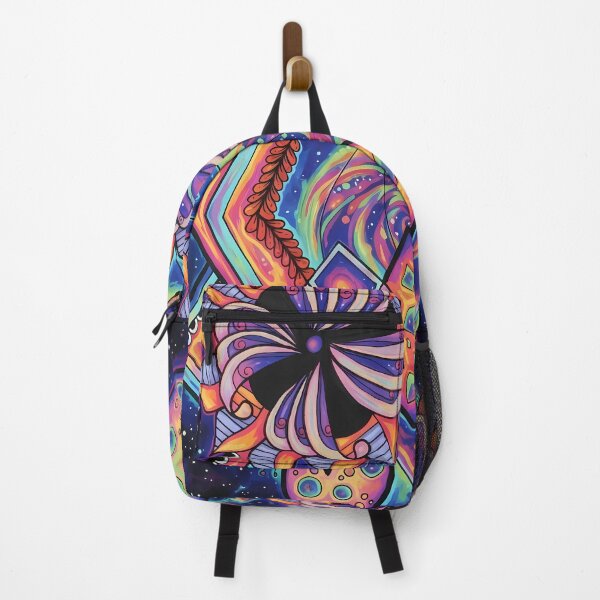 Item preview, Cosmic Neon Dream - Psychedelic Galaxy Mandala designed and sold by Tafera.