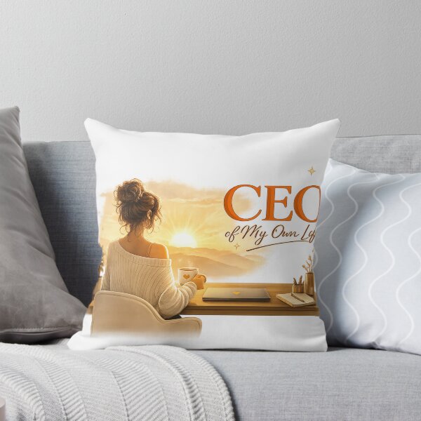 Item preview, CEO of my own life - Ambitious woman illustration designed and sold by ElleMind.