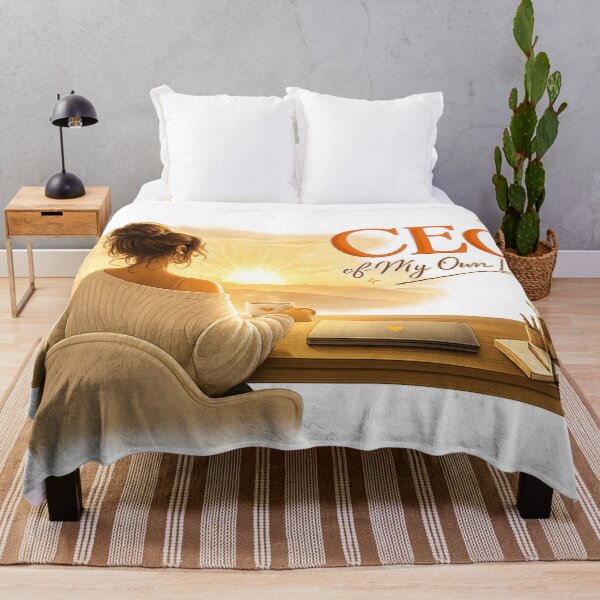 Item preview, CEO of my own life - Ambitious woman illustration designed and sold by ElleMind.