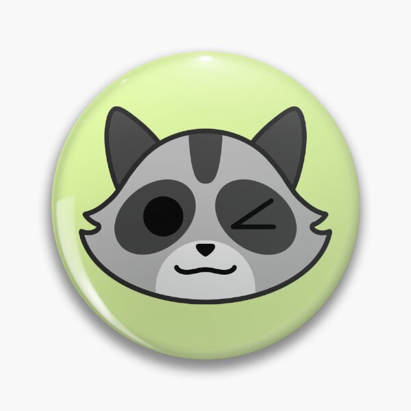 Item preview, Wink Racoon designed and sold by ScarletLilyShop.