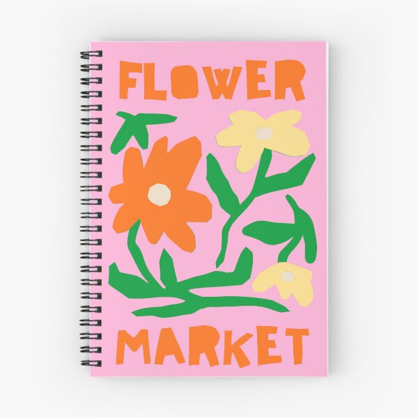 Item preview, Flower Market Retro Paper Cut Poster designed and sold by jianina-alondra.