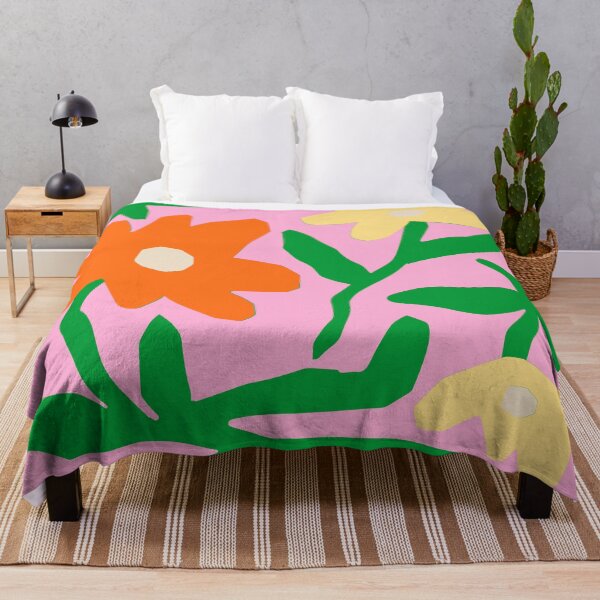 Item preview, Flower Market Retro Paper Cut Poster designed and sold by jianina-alondra.