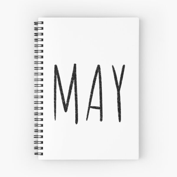 Item preview, Cute May Hand Lettered Typography Handwritten Monthly Artwork designed and sold by somimalikkk.