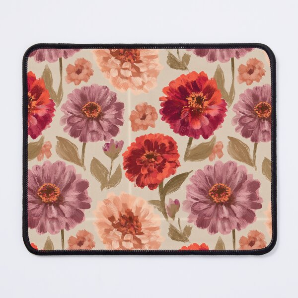 Item preview, Charming Zinnia Print - Flower Floral Pattern - Unique Gifts designed and sold by RoyalStarsPatts.