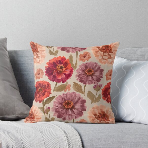 Item preview, Charming Zinnia Print - Flower Floral Pattern - Unique Gifts designed and sold by RoyalStarsPatts.