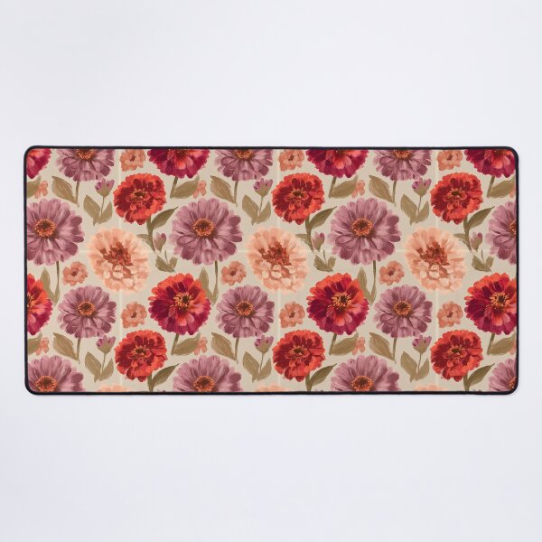 Item preview, Charming Zinnia Print - Flower Floral Pattern - Unique Gifts designed and sold by RoyalStarsPatts.