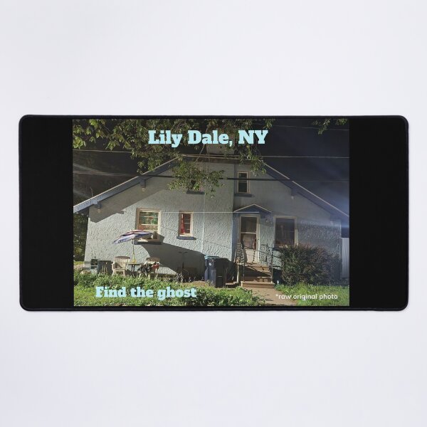 Item preview, Unretouched Photo of Ghost in Lily Dale, NY designed and sold by Where Troubles Melt Like Lemon Drops.