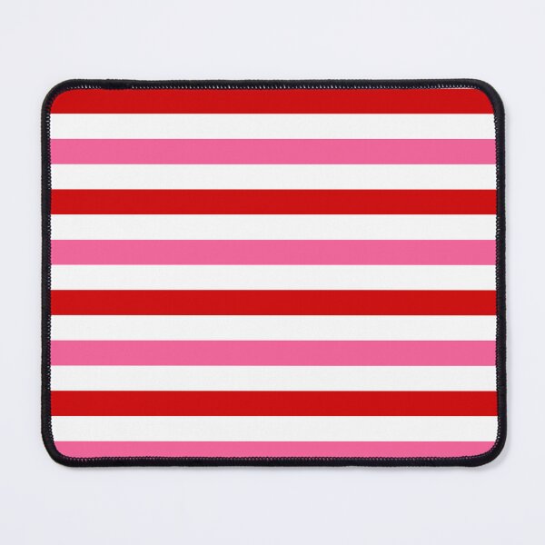Item preview, Red And Pink Stripes Design White  designed and sold by PatternTitan.