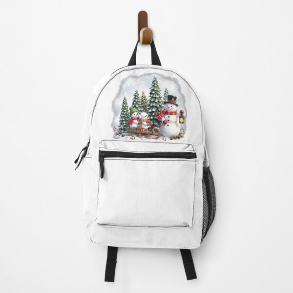 Item preview, Snowman Family Winter Scene designed and sold by InkShiftLabs.