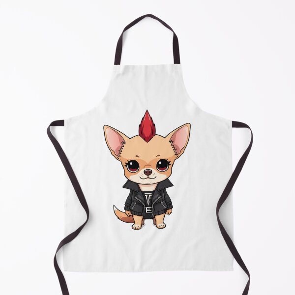 Item preview, Punk Chihuahua Cartoon Illustration designed and sold by Agnisherl.