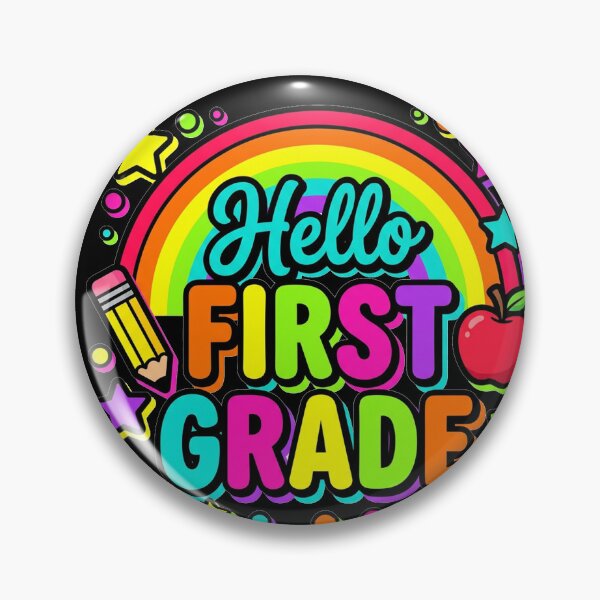 Item preview, Hello First Grade — Rainbow Colorful Back To School Teacher Shirt  designed and sold by Uglyandcute.