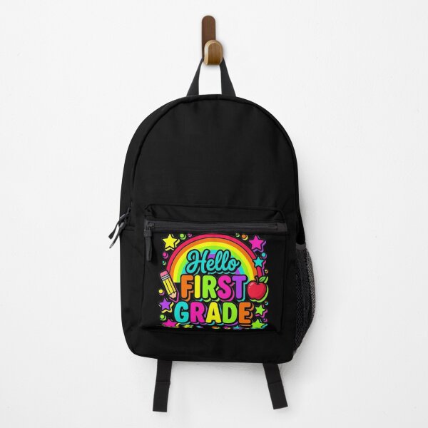 Item preview, Hello First Grade — Rainbow Colorful Back To School Teacher Shirt designed and sold by Uglyandcute.