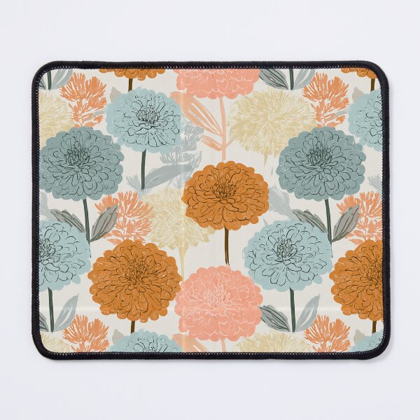 Item preview, Petaled Zinnia - Botanical Garden Pattern - Unique Gifts For Men designed and sold by RoyalStarsPatts.