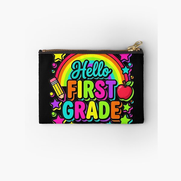 Item preview, Hello First Grade — Rainbow Colorful Back To School Teacher Shirt  designed and sold by Uglyandcute.