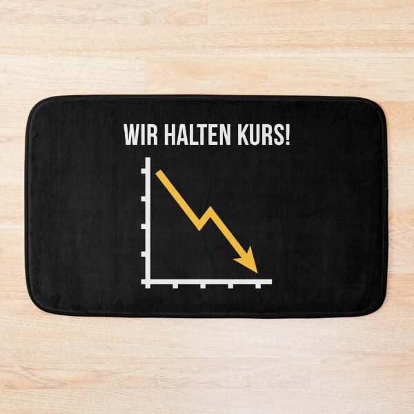 Item preview, We're staying the course! (Progress / Downward / NEG 2C) designed and sold by Roderix.