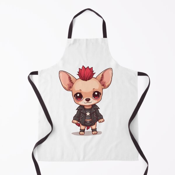 Item preview, Punk Chihuahua Cartoon Illustration designed and sold by Agnisherl.