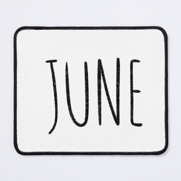 Item preview, Cute June Hand Lettered Typography Handwritten Monthly Artwork designed and sold by somimalikkk.