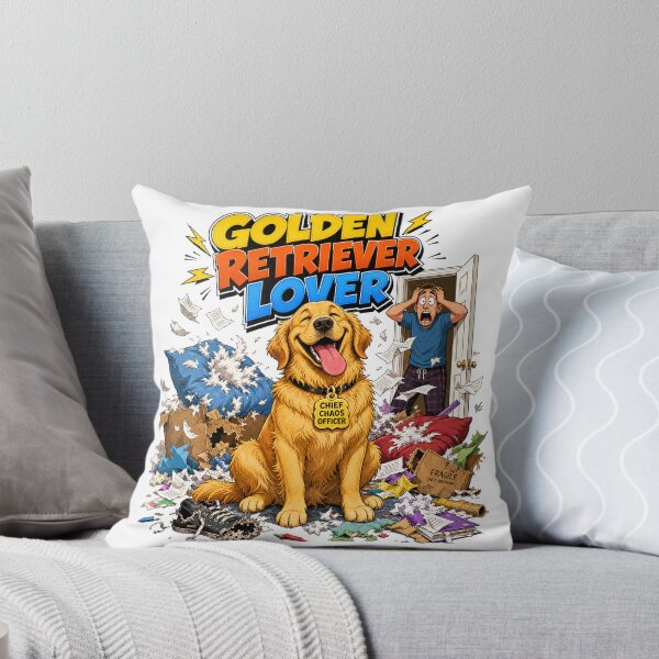 Item preview, Golden Retriever lover – Fun dog design: “Director of Chaos” designed and sold by GoldenPaws Studio ⭐.