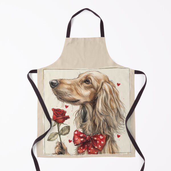 Item preview, Elegant Afghan Hound with a Rose designed and sold by Erika Kaisersot.