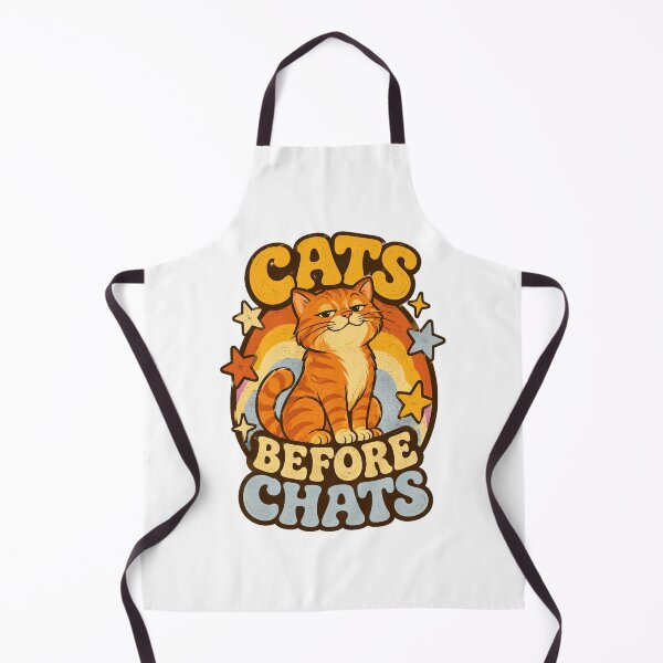 Item preview, Cats Before Chats — Funny Retro Cat Lover Design designed and sold by Miauau Studio.