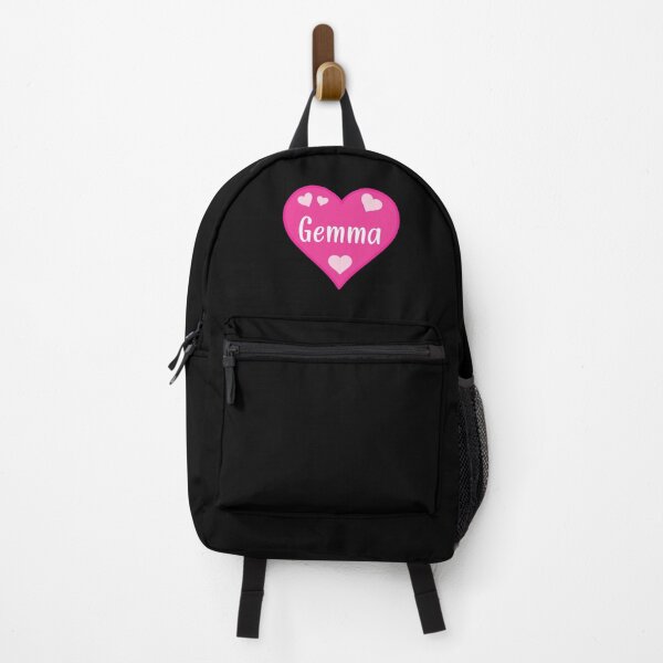 Item preview, Gemma Name Pink Heart designed and sold by Jeallan Designs.