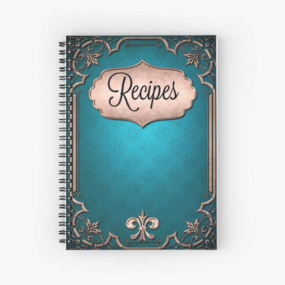 Cuaderno de tapa dura for Sale con la obra «Libro de recetas en diario y  cuaderno en blanco y negro solamente» de CJ Anderson