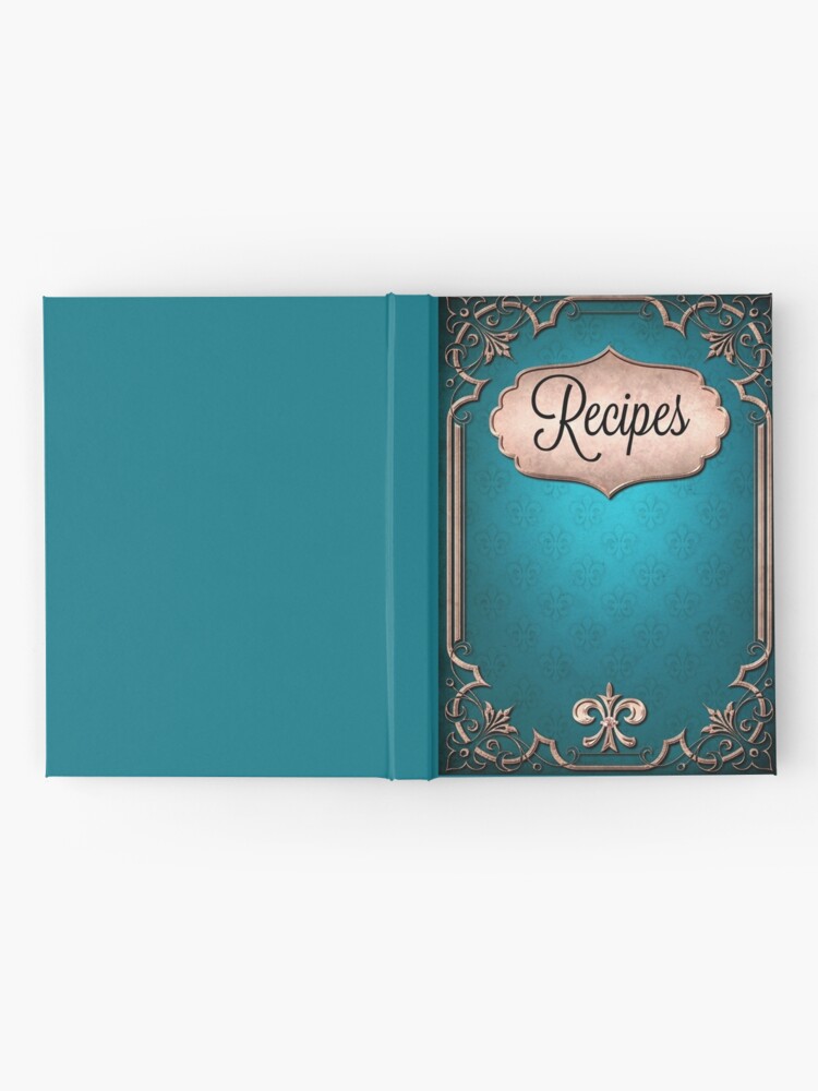 Cuaderno de espiral for Sale con la obra «Libro de recetas en diario y  cuaderno en blanco y negro solamente» de CJ Anderson