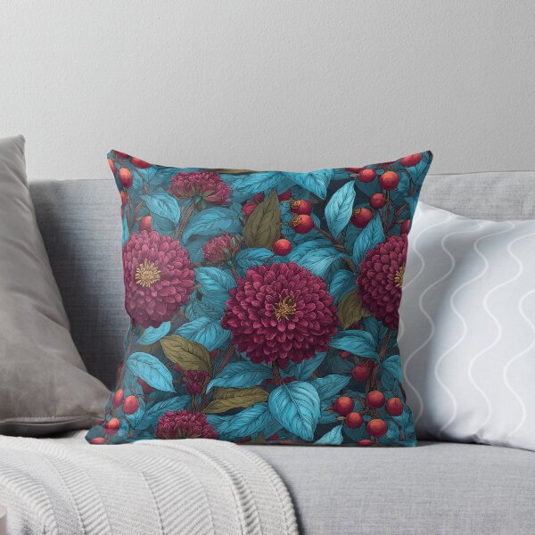 Item preview, Whimsical Zinnia Flower  - Birth Flower Pattern - Valentine Gifts For Him designed and sold by RoyalStarsPatts.