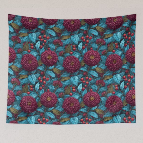 Item preview, Whimsical Zinnia Flower  - Birth Flower Pattern - Valentine Gifts For Him designed and sold by RoyalStarsPatts.